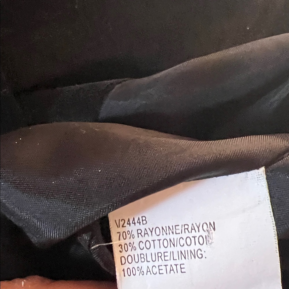 Tristan & Iseut Black Velvet Women's Blazer ♥️ - Picture 11 of 11